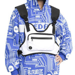 Reflective Utility Sports Chest Bag