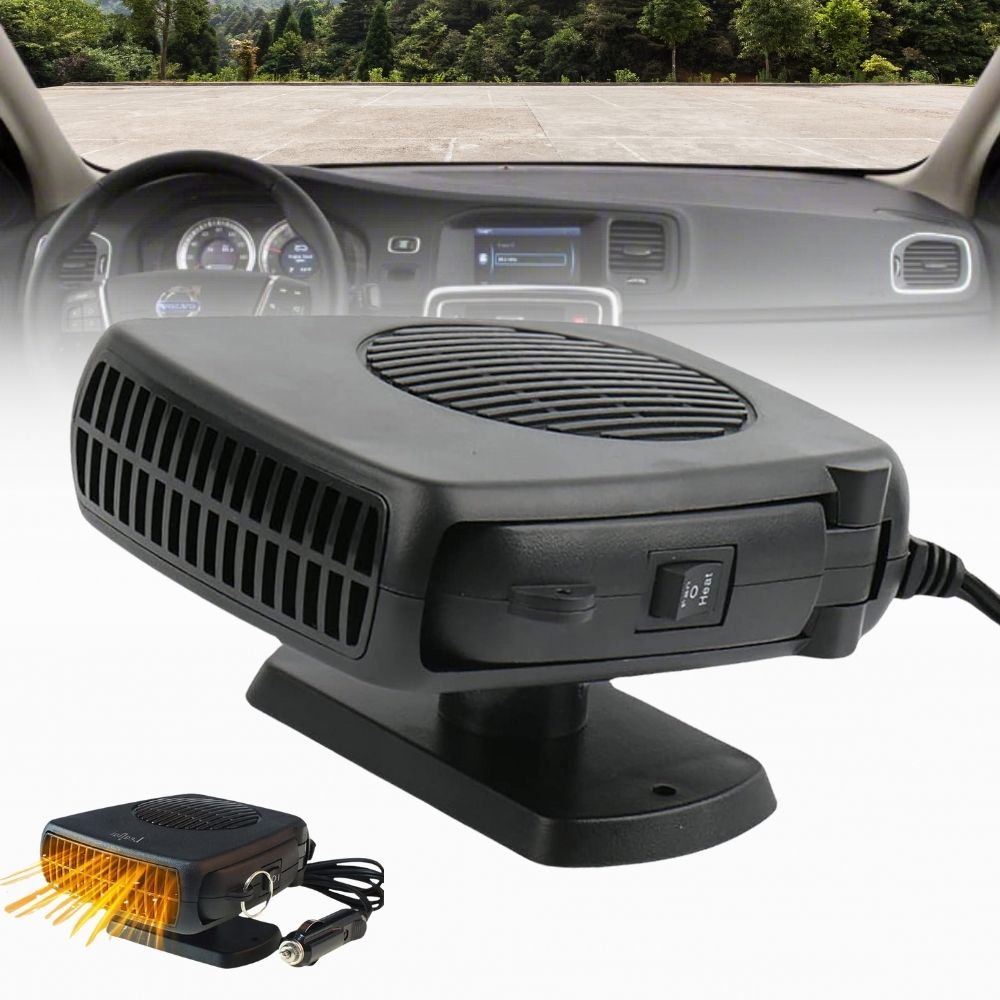 12V Ceramic Car Heater – 150W & 300W Portable Car Heater for Winter Comfort & Instant Warmth 0
