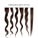2-in-1 Hair Straightener and Curler - Fast Heating Titanium Iron 5