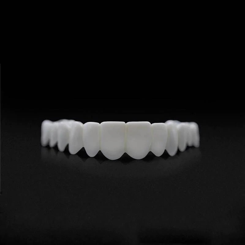 2 Pcs Snap On Veneers – Instant Smile Transformation for Confidence | Upper and Lower Teeth Cover 1