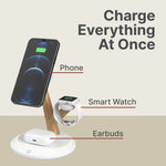 3-in-1 MagSafe Charger Wireless Charger for iPhone, AirPods, Apple Watch 4