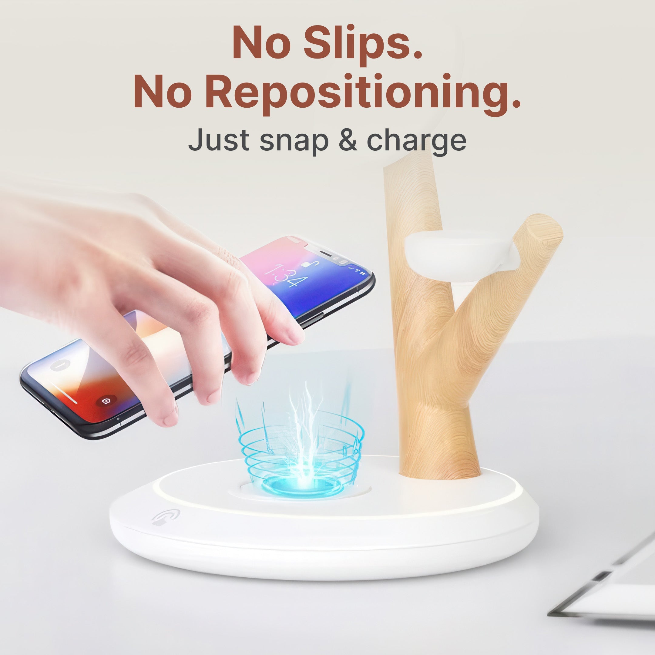 3-in-1 MagSafe Charger Wireless Charger for iPhone, AirPods, Apple Watch 7