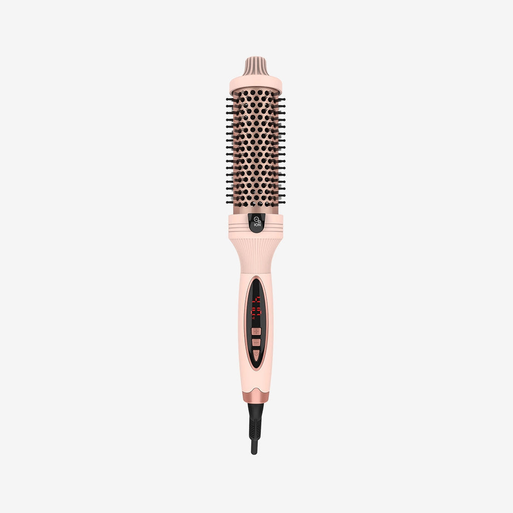 3-in-1 Pro Negative Ion Thermal Brush with Dual PTC Heaters 0
