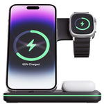 3-in-1 Wireless Charger for iPhone, Apple Watch, and AirPods 2