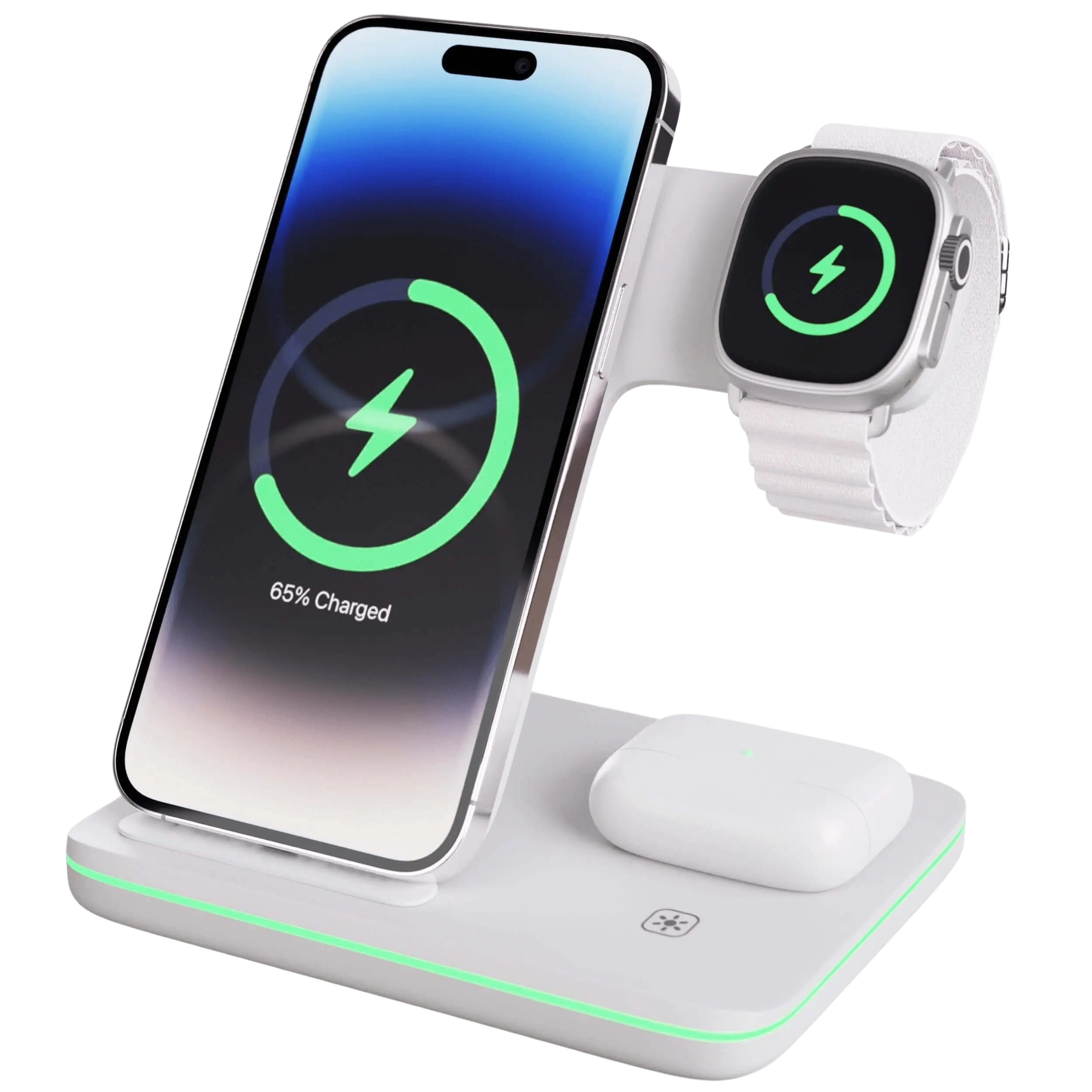 3-in-1 Wireless Charger for iPhone, Apple Watch, and AirPods 6