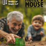 4-Pack Humane Mouse Traps – Safe, Easy Live Catch Mice Traps for Home Use 4