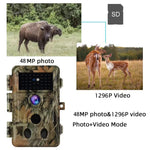 64MP Waterproof Game Camera 4-Pack Motion Activated Trail Cameras for Wildlife Tracking 6