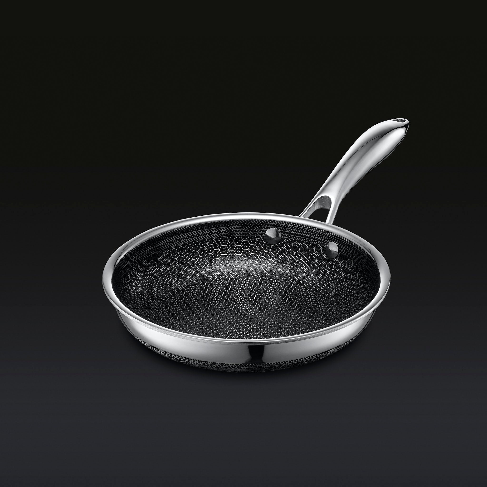 8-Inch Non Stick Frying Pan Versatile Hybrid Cookware Ideal for Quick Meals 0
