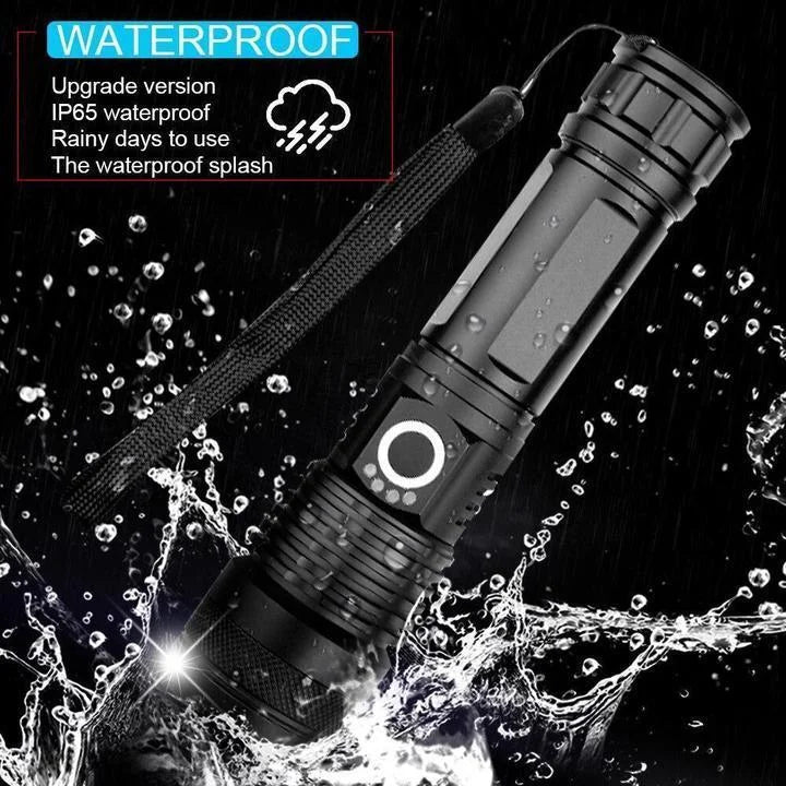 90000 Lumens XHP50.2 Ultra Bright Flashlight – Powerful, Rechargeable & Waterproof | Perfect for Outdoor Adventures 3
