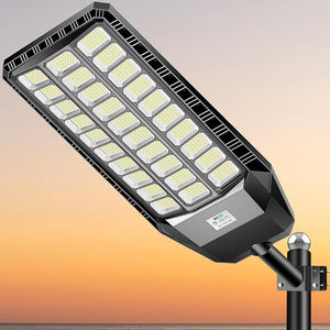 9000W Solar Street Light 180000 Lumens Motion Sensor Outdoor LED Solar Street Lamp 0