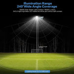 9000W Solar Street Light 180000 Lumens Motion Sensor Outdoor LED Solar Street Lamp 3