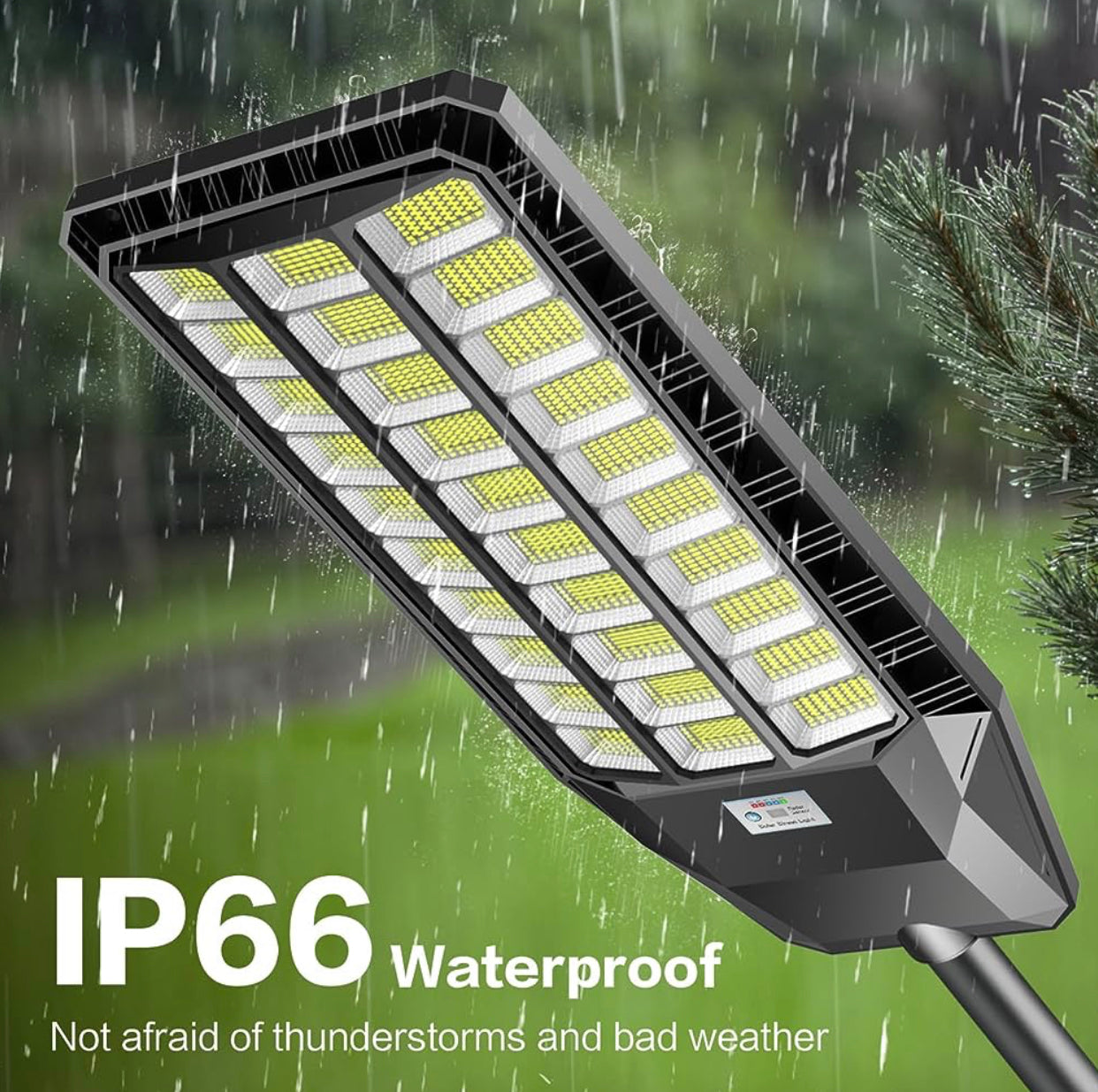 9000W Solar Street Light 180000 Lumens Motion Sensor Outdoor LED Solar Street Lamp 5