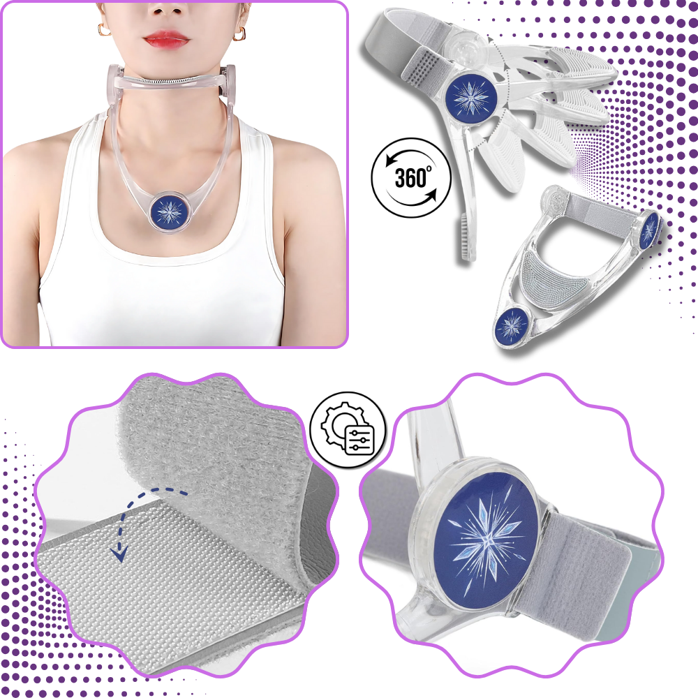 Adjustable Neck Posture Corrector Lightweight Ergonomic Support for Improved Posture 6