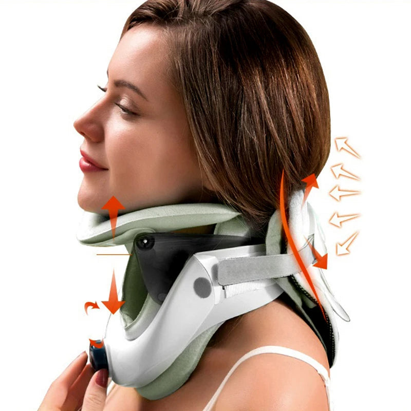 Adjustable Neck Stretcher Collar for Cervical Spine Pain Relief 1