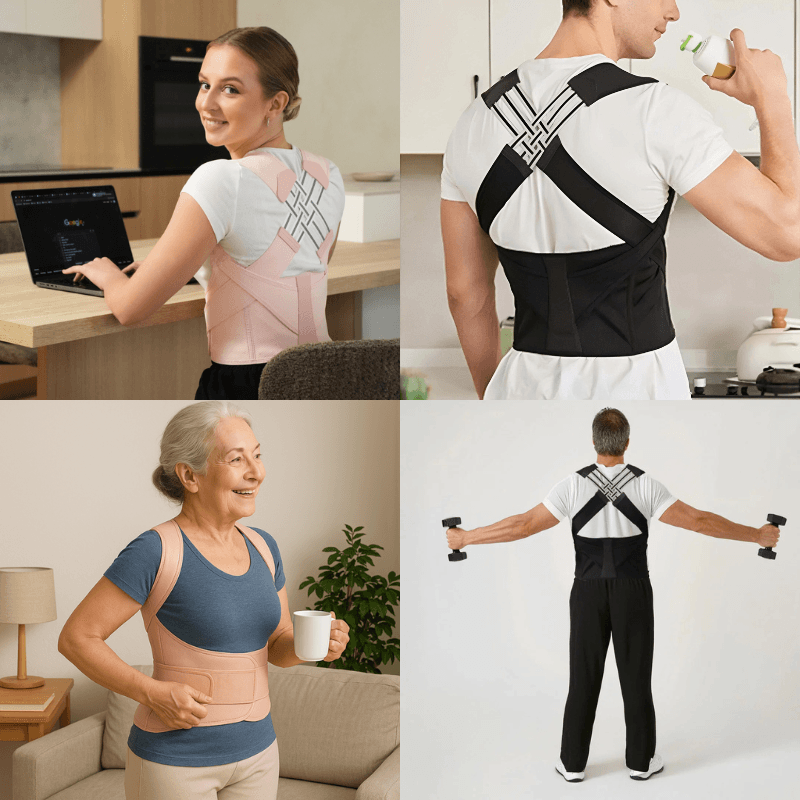Posture Corrector Brace – Best Back Brace for Posture & Upper Back Support - Trendyhousehold.co