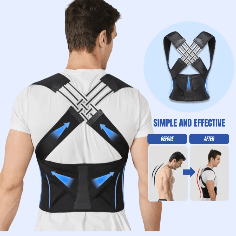 Posture Corrector Brace – Best Back Brace for Posture & Upper Back Support - Trendyhousehold.co