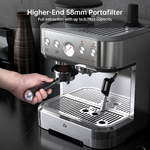 All-in-One Espresso Machine with Built-In Grinder and Milk Frother 1