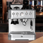 All-in-One Espresso Machine with Built-In Grinder and Milk Frother 2