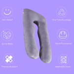 AuraForm Body Pillow for Ultimate Comfort and Support 1