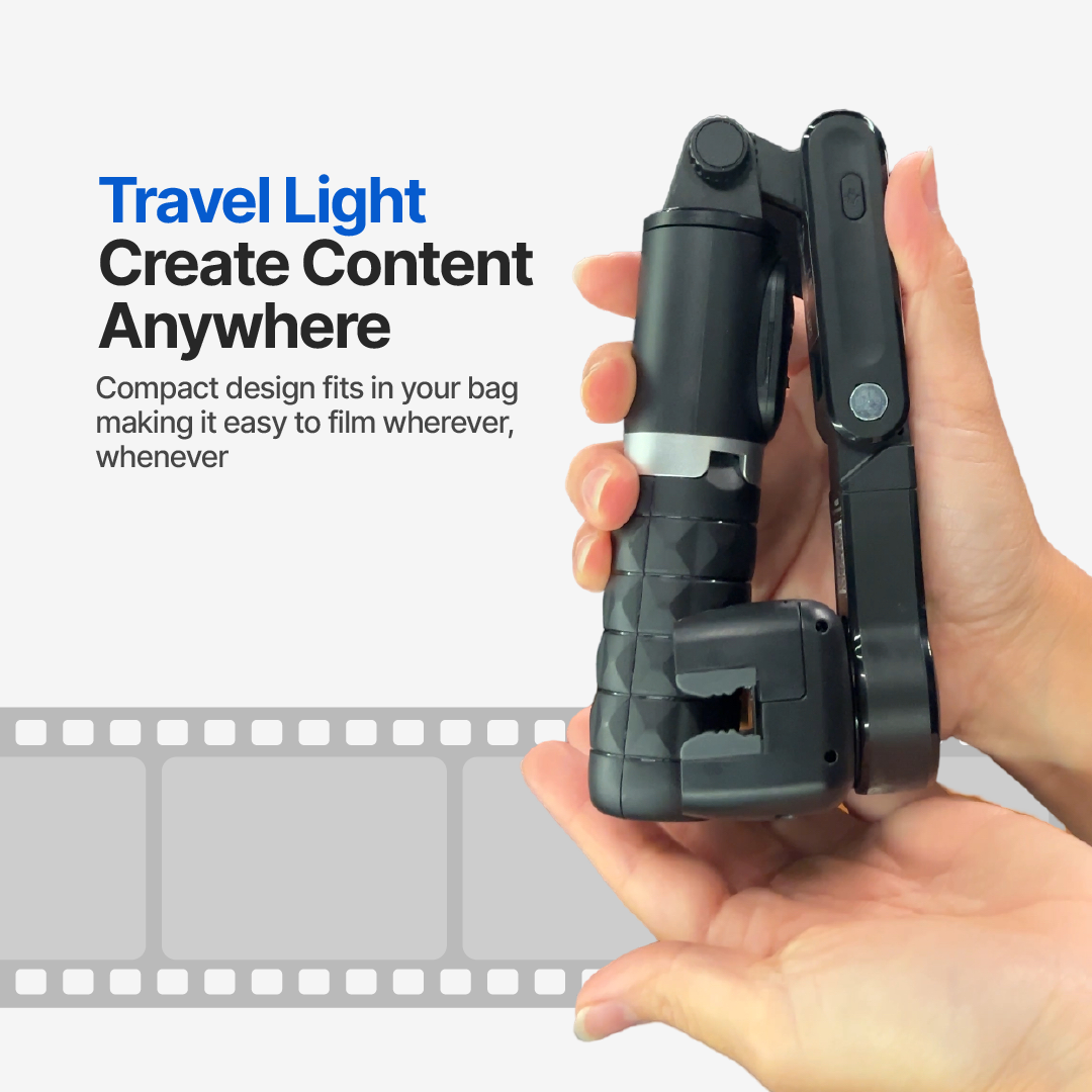 AutoFocus Tripod for Creators 360° Face Tracking Selfie Stick with Light and Remote 6