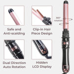 Auto Rotating Curling Iron with LED Display and Smart Temperature Settings 4