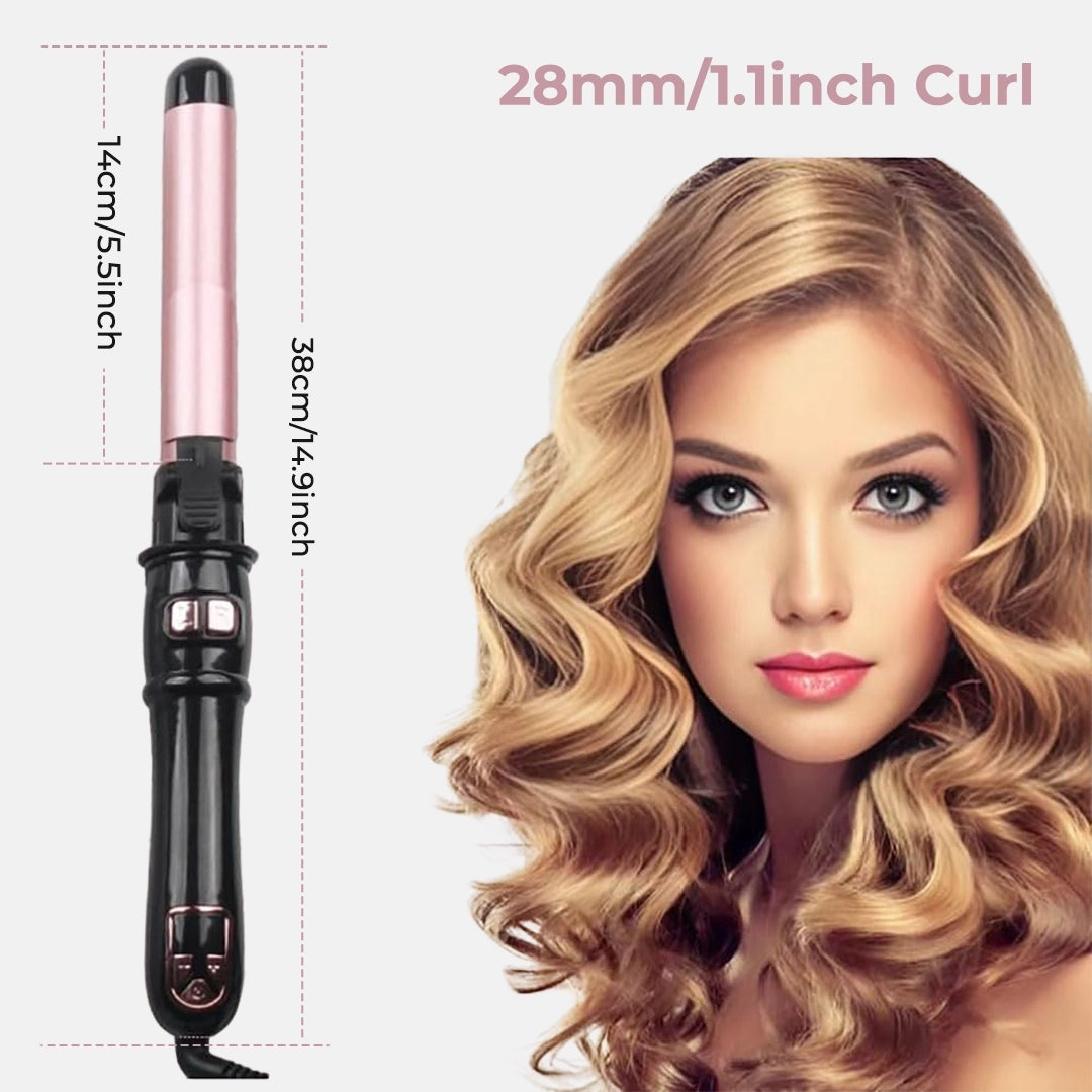 Auto Rotating Curling Iron with LED Display and Smart Temperature Settings 7