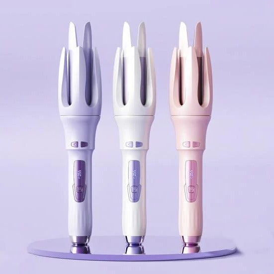 Automatic Ceramic Hair Curler Cordless Rechargeable Adjustable Heat Settings 4
