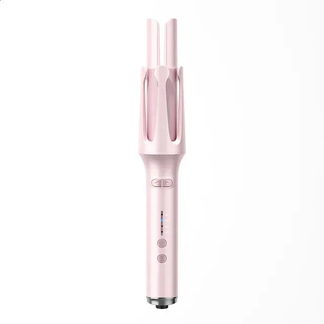 Automatic Rotating Curling Wand 2 in 1 Ceramic Hair Curler for Effortless Curls 0