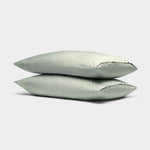 Bamboo Pillowcases – Soft, Breathable & Durable | Set of Two for Ultimate Comfort in Driftwood Color 19