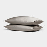 Bamboo Pillowcases – Soft, Breathable & Durable | Set of Two for Ultimate Comfort in Driftwood Color 21