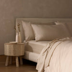 Bamboo Pillowcases – Soft, Breathable & Durable | Set of Two for Ultimate Comfort in Driftwood Color 2