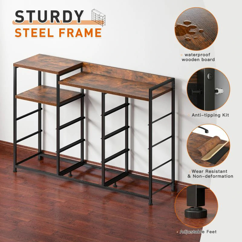 Black Tall Dresser - 11-Drawer Bedroom Dresser with Ample Storage for Sale - Versatile & Stylish Design 4