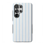 Blue Stripes Phone Case Soft Vertical Stripes Chic Design for Spring 11