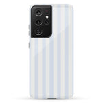 Blue Stripes Phone Case Soft Vertical Stripes Chic Design for Spring 14