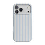 Blue Stripes Phone Case Soft Vertical Stripes Chic Design for Spring 18