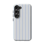 Blue Stripes Phone Case Soft Vertical Stripes Chic Design for Spring 21