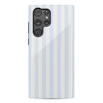 Blue Stripes Phone Case Soft Vertical Stripes Chic Design for Spring 22