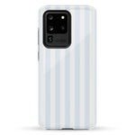 Blue Stripes Phone Case Soft Vertical Stripes Chic Design for Spring 24