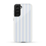 Blue Stripes Phone Case Soft Vertical Stripes Chic Design for Spring 26