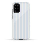 Blue Stripes Phone Case Soft Vertical Stripes Chic Design for Spring 34