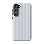 Blue Stripes Phone Case Soft Vertical Stripes Chic Design for Spring 42