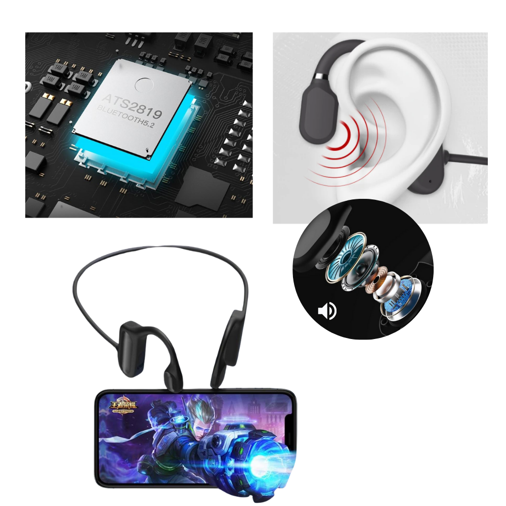 Bone Conduction Headphones Wireless Sports Earphones for Active Lifestyle 3