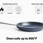 Carbon Steel Frying Pan Nonstick Self-Seasoning Durable Cookware 5