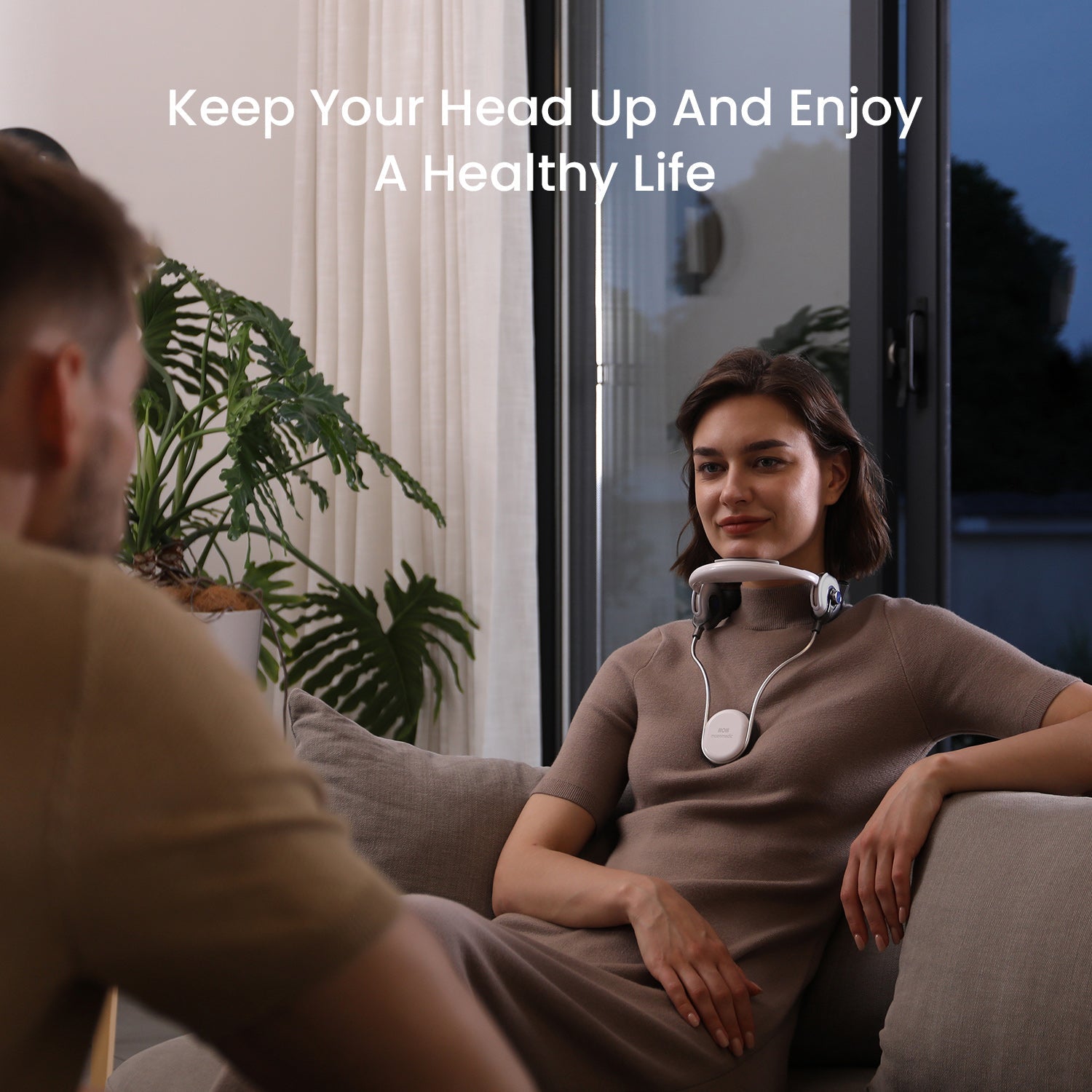 Cervical Neck Brace 360° Adjustable Support for Neck Pain Relief and Posture Correction 2