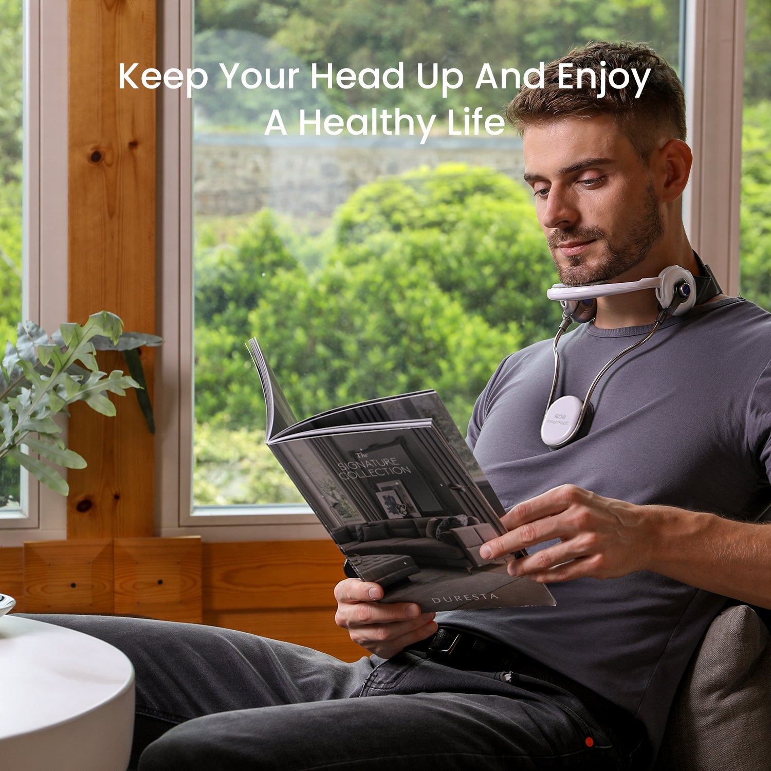 Cervical Neck Brace 360° Adjustable Support for Neck Pain Relief and Posture Correction 3