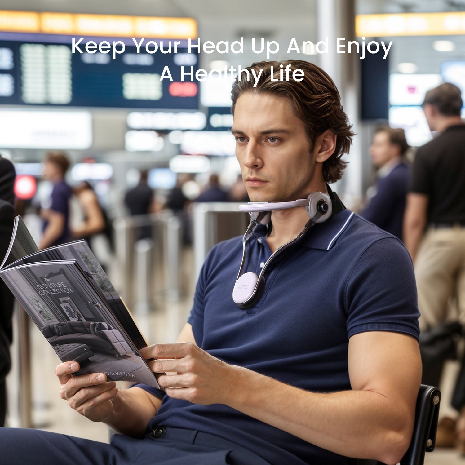 Cervical Neck Brace 360° Adjustable Support for Neck Pain Relief and Posture Correction 4