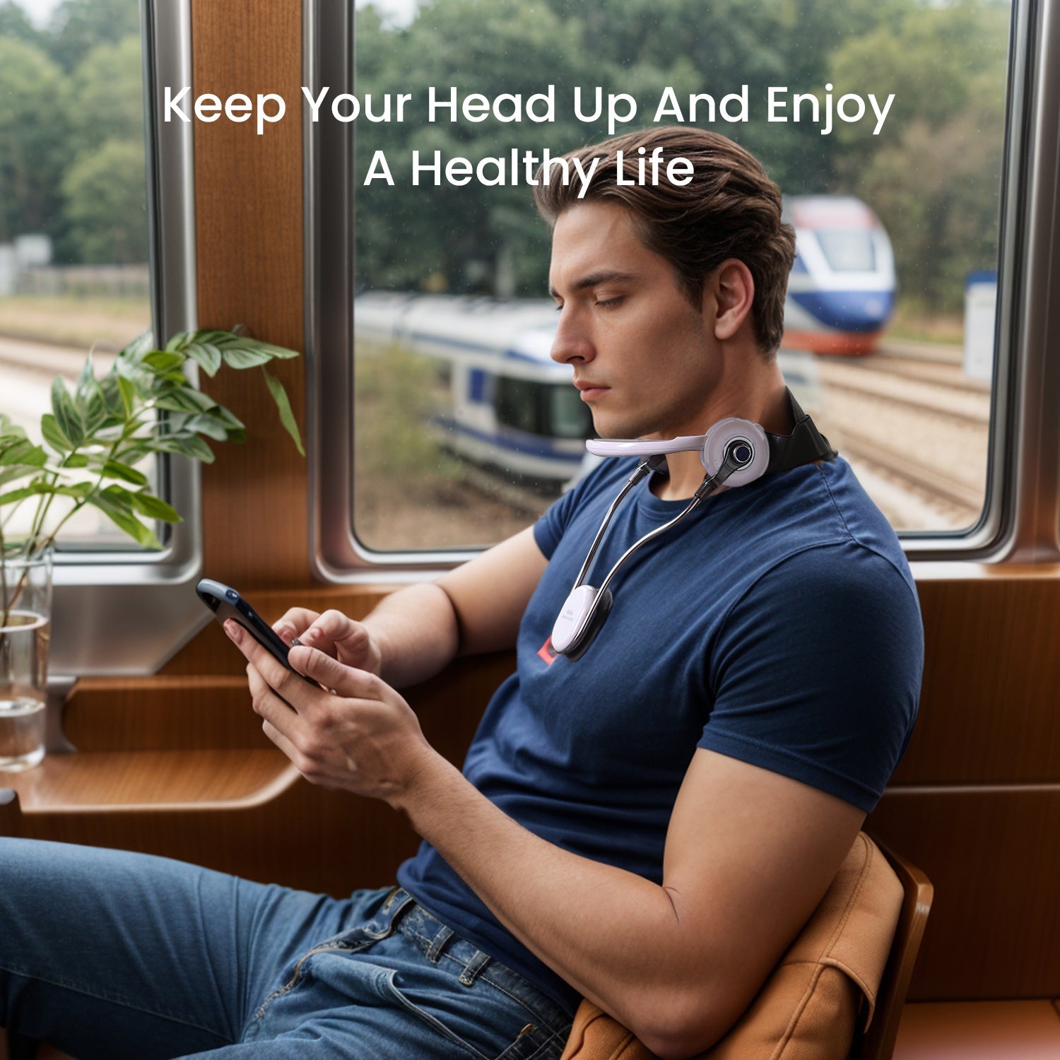 Cervical Neck Brace 360° Adjustable Support for Neck Pain Relief and Posture Correction 5