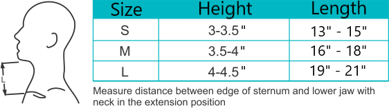 Cervical Neck Support Brace Traction Collar for Pain Relief - 3 Sizes Available 2