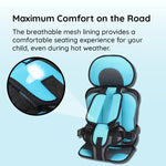 Child Protection Car Seat Cushion – Soft, Safe & Easy to Install for Kids 0-12 Years 8