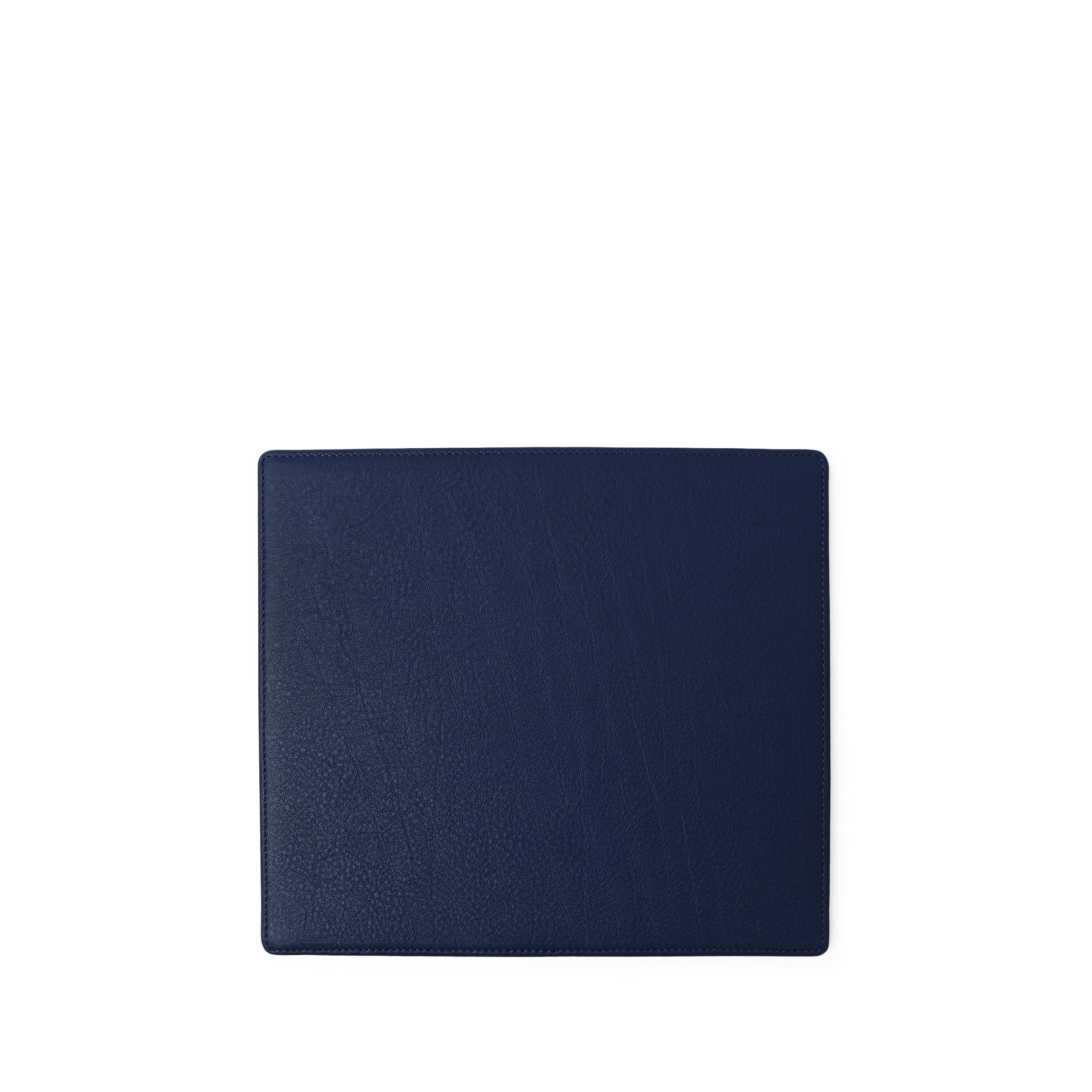 Classic Mouse Pad Navy Blue Ergonomic Genuine Leather Design 3